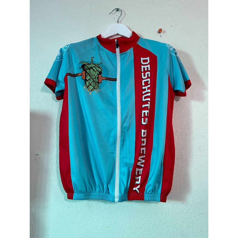 In Your Face Apparel Deschutes Brewery Cycling Jersey Medium Fresh Squeezed IPA